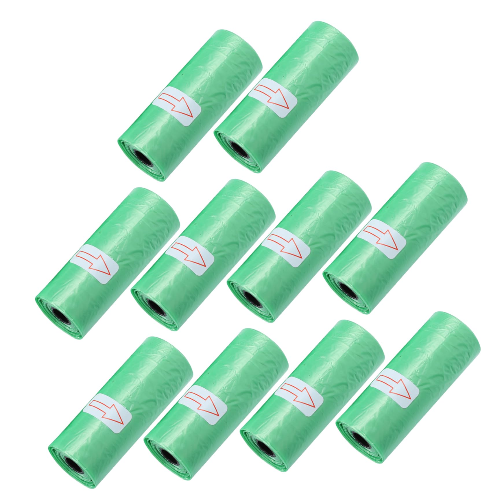 TOVINANNA 1set Disposable Diaper Sacks Multifunctional Poop Bags Pe Material for Nursery Supplies and Garbage Storage Create Clean Environment Random Color 10rolls