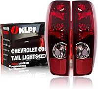 OKLPF Red Rear Brake Tail Lights for 2004-2012 Chevy Colorado & GMC Canyon - Driver & Passenger Side, Plug & Play OE Replacement GM2800164/GM2801164 w/ Luxurious Box