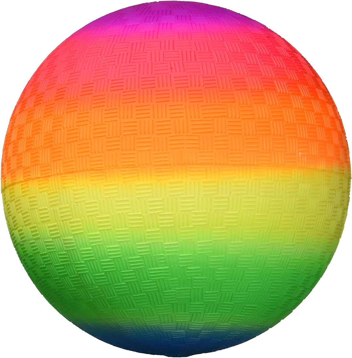 S&S Worldwide Vinyl Rainbow Balls, 8-1/2” (Pack of 3)
