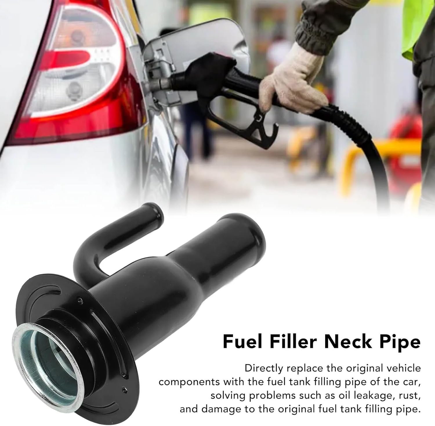 Replacement Fuel Tank Filler Neck Hose Fuel Filler Neck Pipe 4C3Z9034C 8C3Z9034L F81Z9034SA Replacement Part