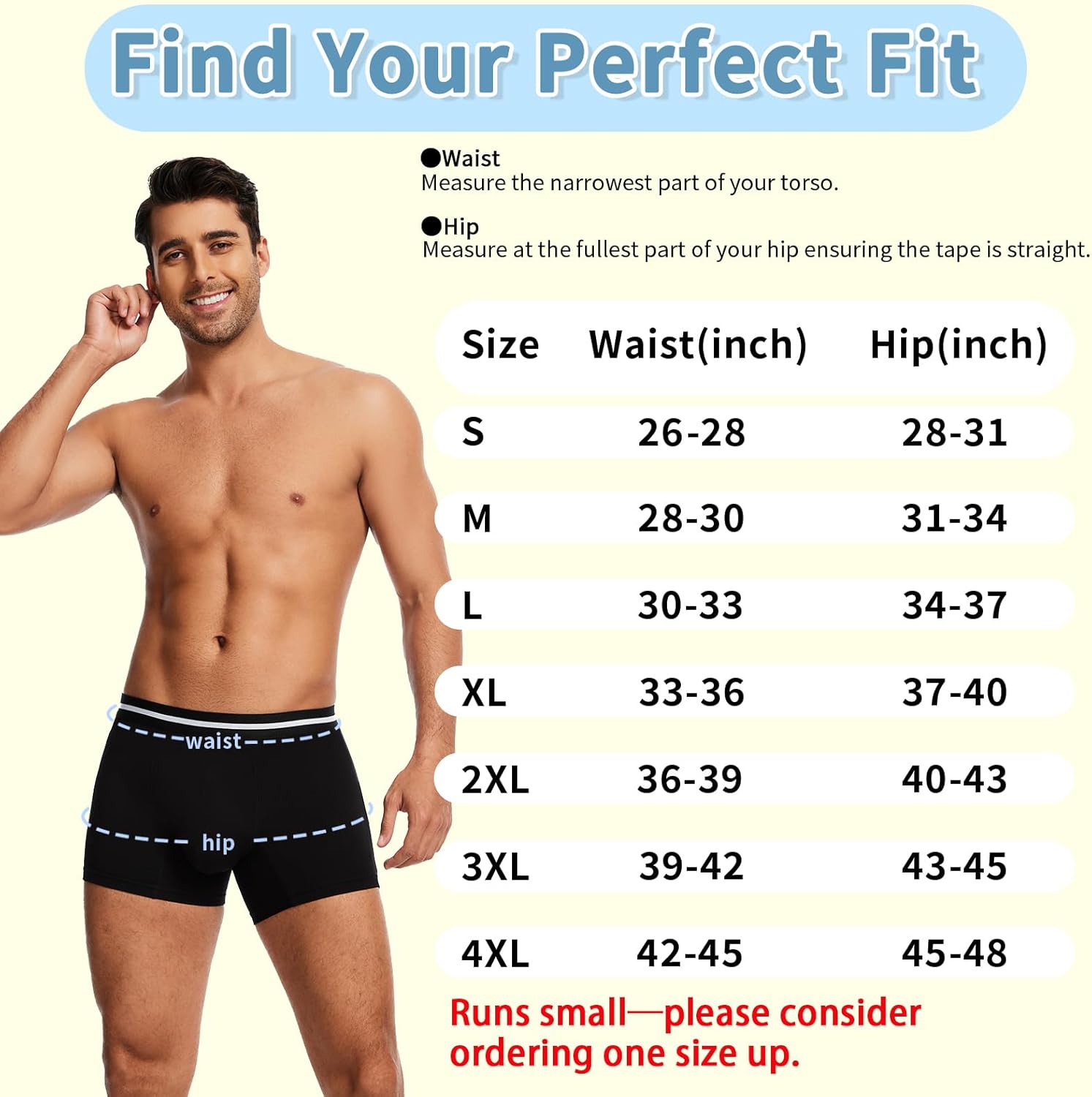Men's Washable Incontinence Boxer Briefs with Fly, Cotton & Mesh Breathable Reusable Urinary Leakproof Underwear, Front & Rear Protection, 120ml Absorbency (2 Pack Black + 2 Pack Gray, M) - Image 6