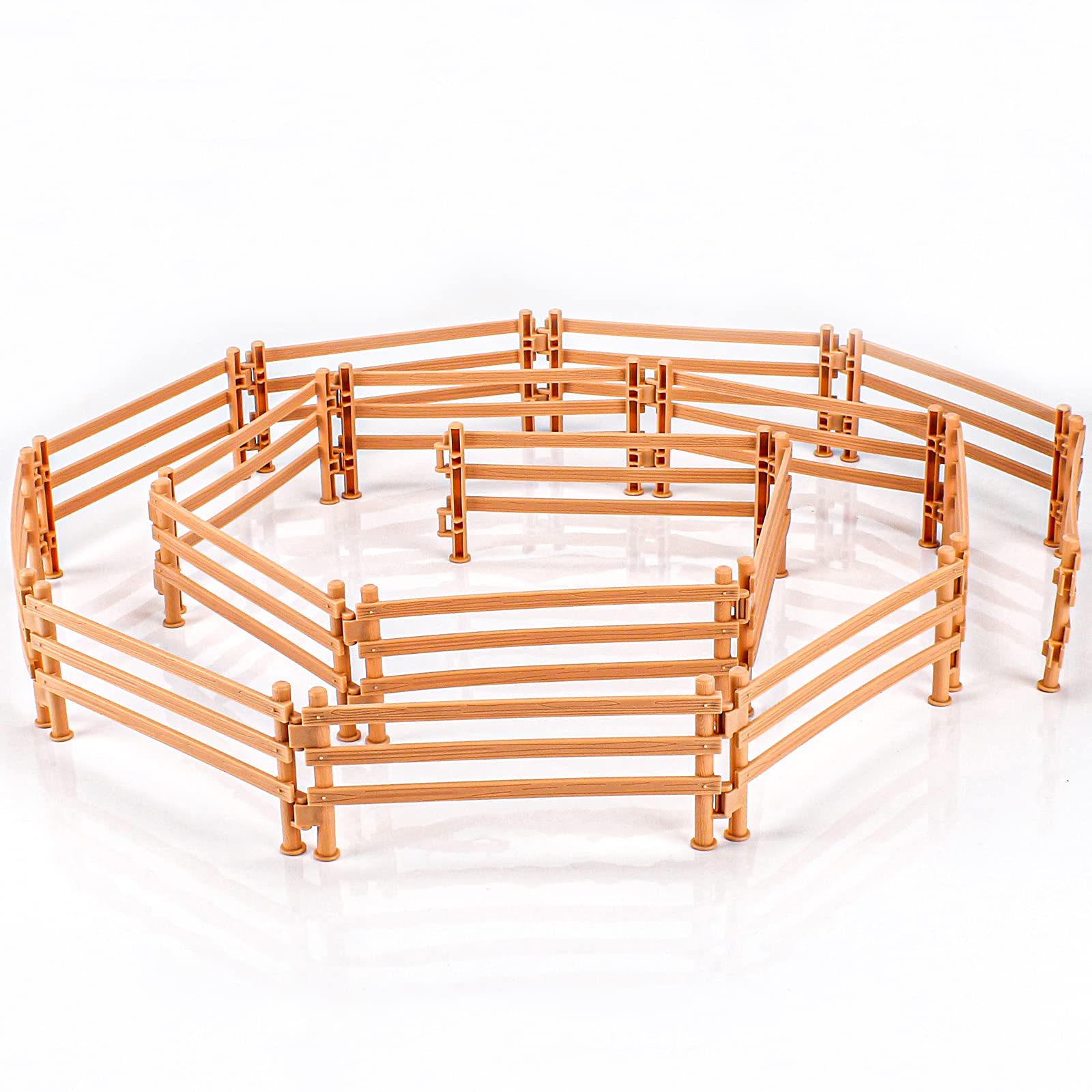 Buy 40PCS Corral Fence Toy Accessories Panel Set Farm Corral Fence with