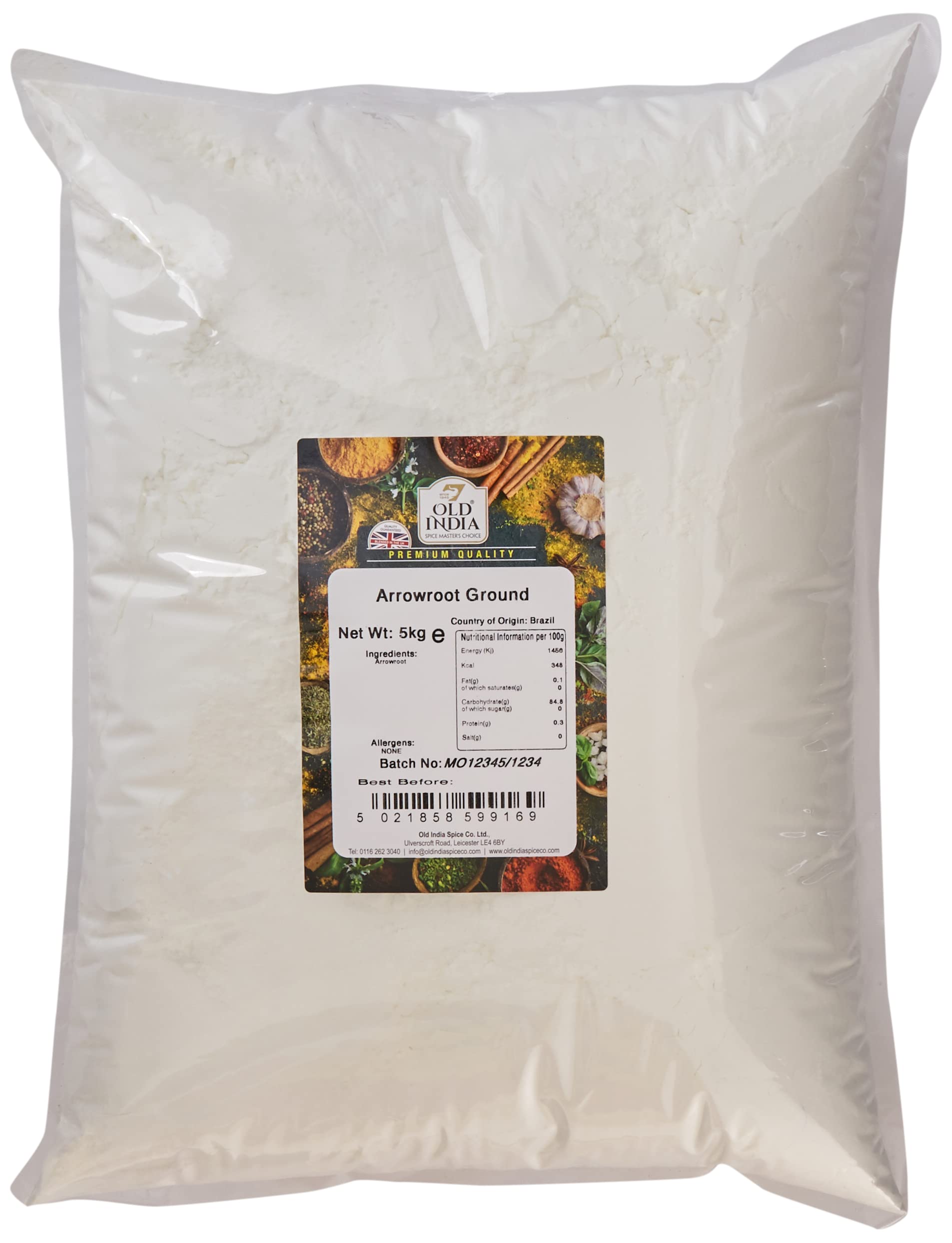 Old India Arrowroot Ground 5kg