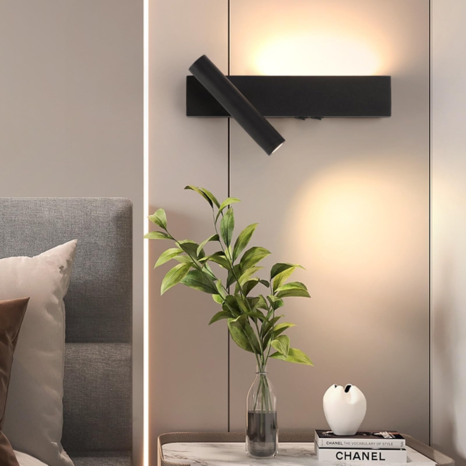 Aplique interior LED contra el deslumbramiento con luz cálida de 2700K 8