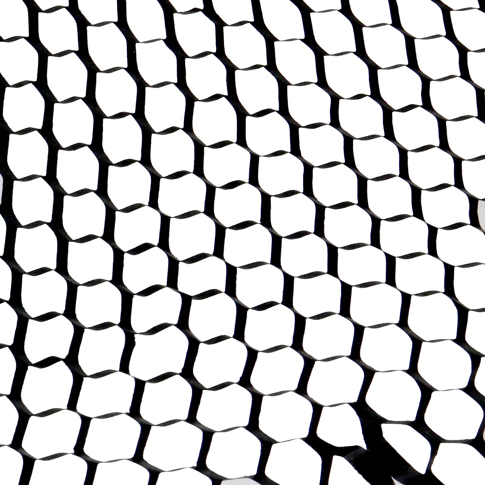 FUNSUEI Emballage papier coussin enveloppe, nid d'abeille rouleau de papier emballage perforé 38 cm x 50 m, emballage pour déménagement expédition Breakables，Alternative d'emballage bulle, noir