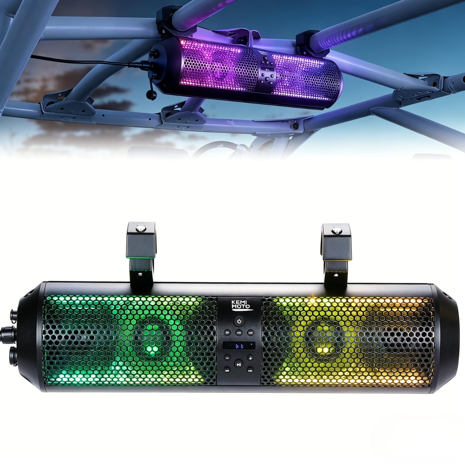 サウンドバー BS-18B BS‑18B, Smart Soundbar Wireless 5.0 Speaker, 10m Range, Wall