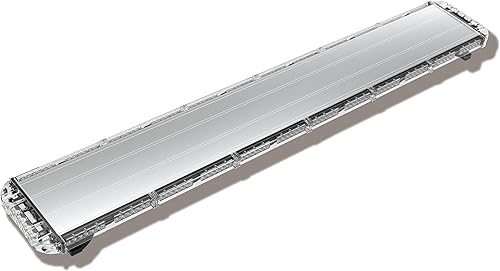 Predator TIR - Barra de luz LED de emergencia (3 W, 55 pulgadas) (Ambar)