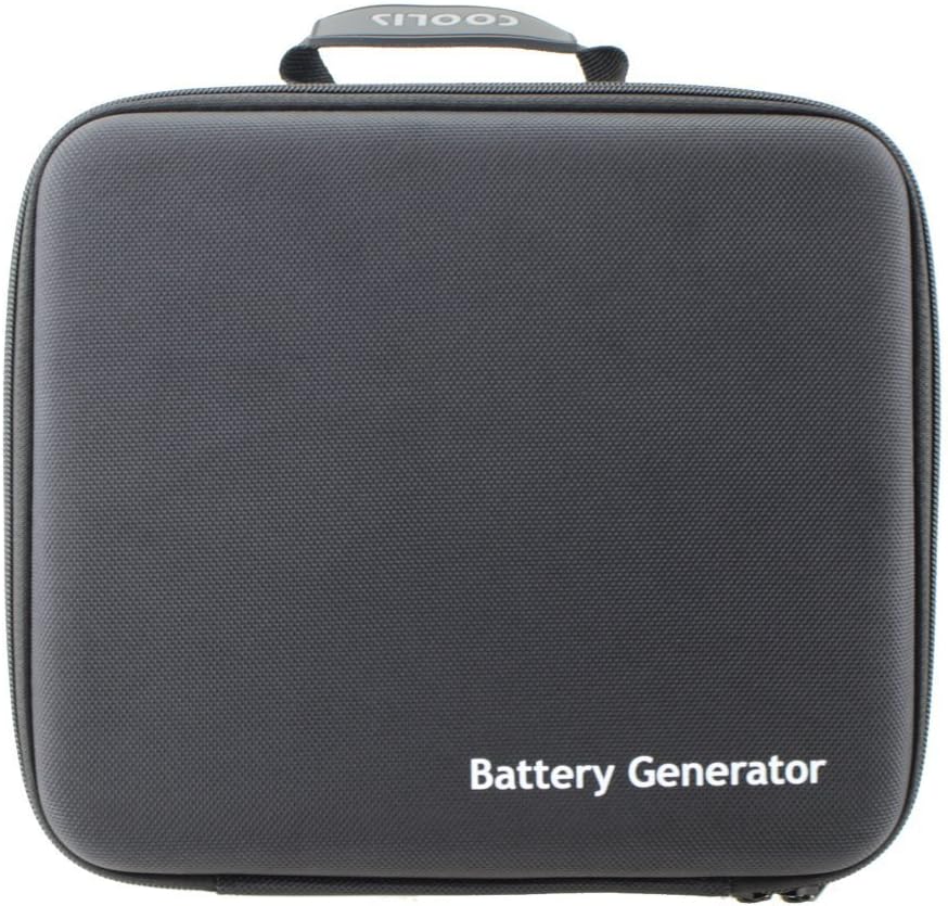 COOLIS Portable Generater Protective Carrying Case Bag with Zipper, Black