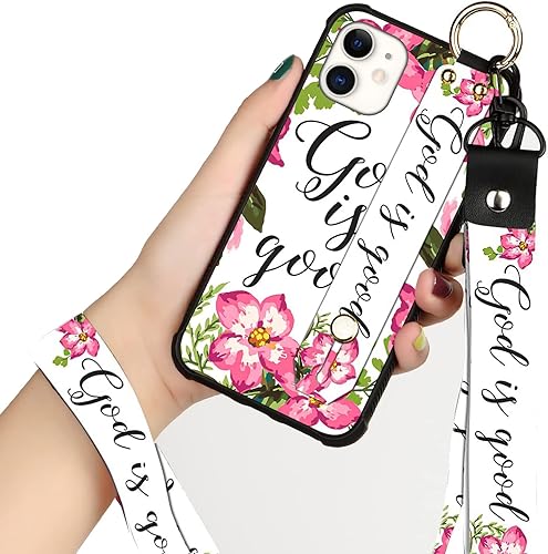 Miniatura 1 de KANGHAR Funda compatible con iPhone 11 de 6.1 pulgadas (Dios es bueno)