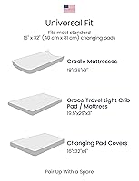 Vista 3 de TotAha Funda verde para cambiador, ultra suave, bohemio, para cambiador de pañales para niñas y niños, sábanas de cambio de hojas botánicas