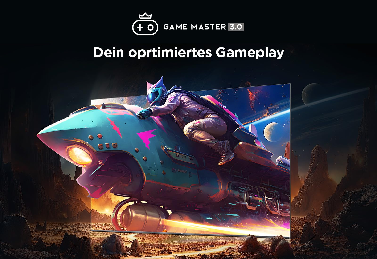 TCL 43T7B 43-Zoll QLED Pro Fernseher, 4K Ultra HD, HDR Pro, Smart TV Unterstützt von Google TV (Dolby & Atmos, Motion Clarity, Freihändige Sprachsteuerung, Kompatibel mit Google Assistant & Alexa)