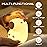 LED Cute Silicone Night Light Squishy Animal Lamp, Dimmable Nursery Nightlight, Rechargeable Bedside Touch Lamp for Breastfeeding Kawaii Gifts Room Decor