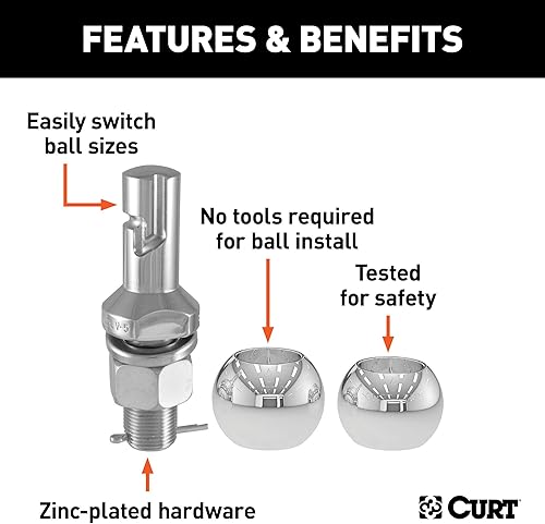 Miniatura 3 de Curt 42178 set de bolas para remolque