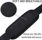 Askuko Shoulder Strap 56 Inch, Universal Adjustable Shoulder Belt Replacement Laptop Bag Shoulder Strap