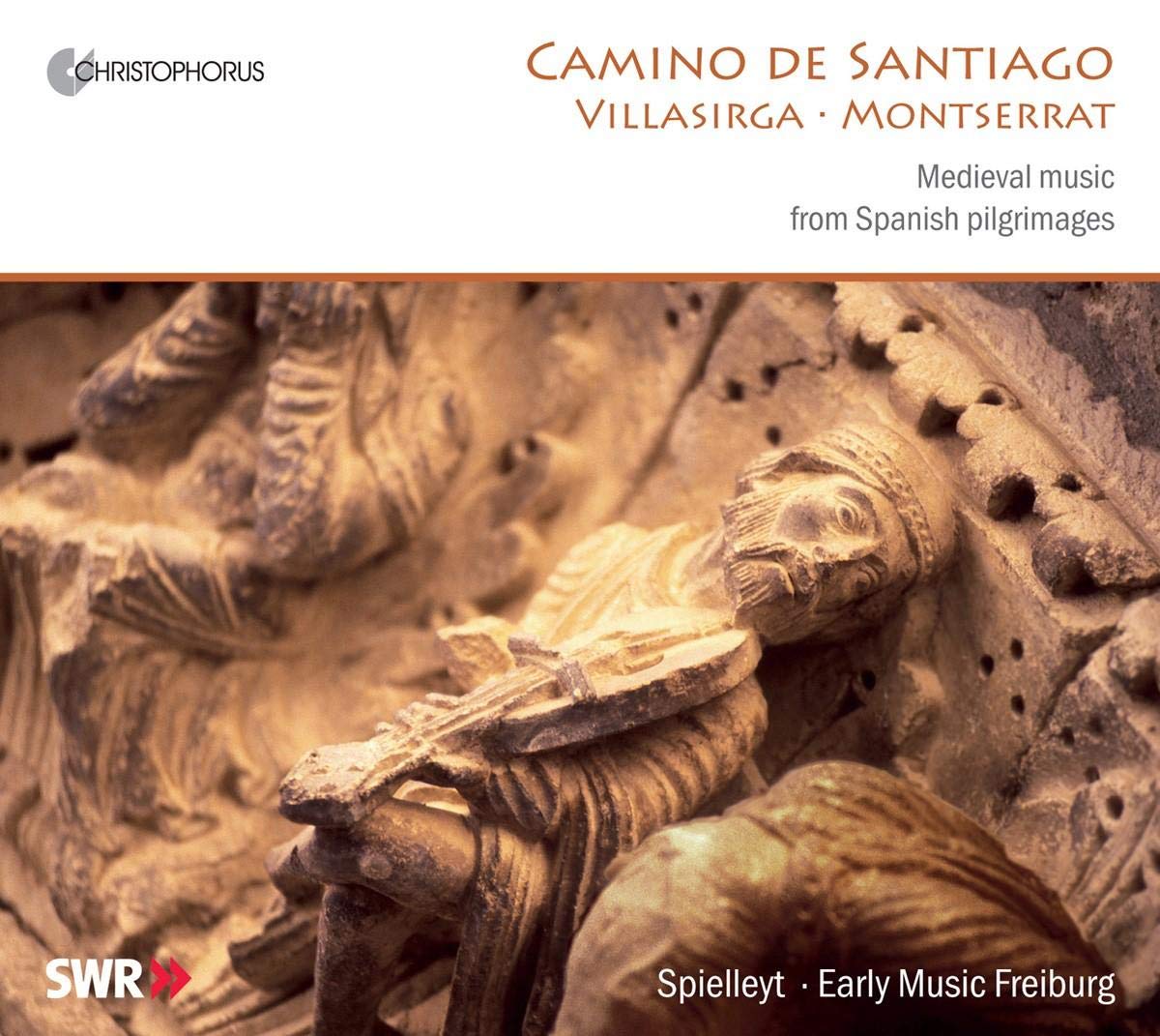 Medieval music from Spanish pilgrimages [Audio CD] Spielleyt - Early Music Freiburg (Regina Kabis, soprano - Jutta Haaf, harp - Albrecht Haaf, shawm, flutes, portative organ, tenor fiddle - Marc Lewon, vocals, keyed fiddle, Saz - Bernd Maier, hurdy gurdy, bagpipe - Murat Coskun, frame drums) and Various