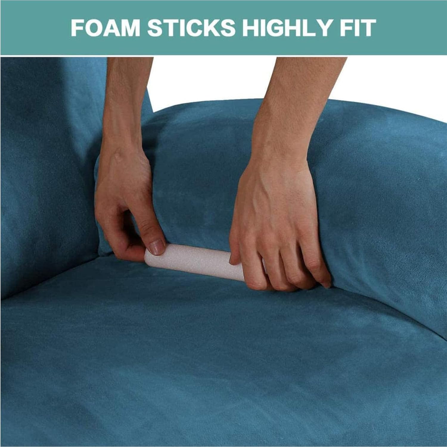 Velvet recliner covers, Stretch anti-slip recliner chair slipcover sofa covers with side pockets for cushion couch recliner chair cover furniture protector armchair cover ( Color : Peacock blue )