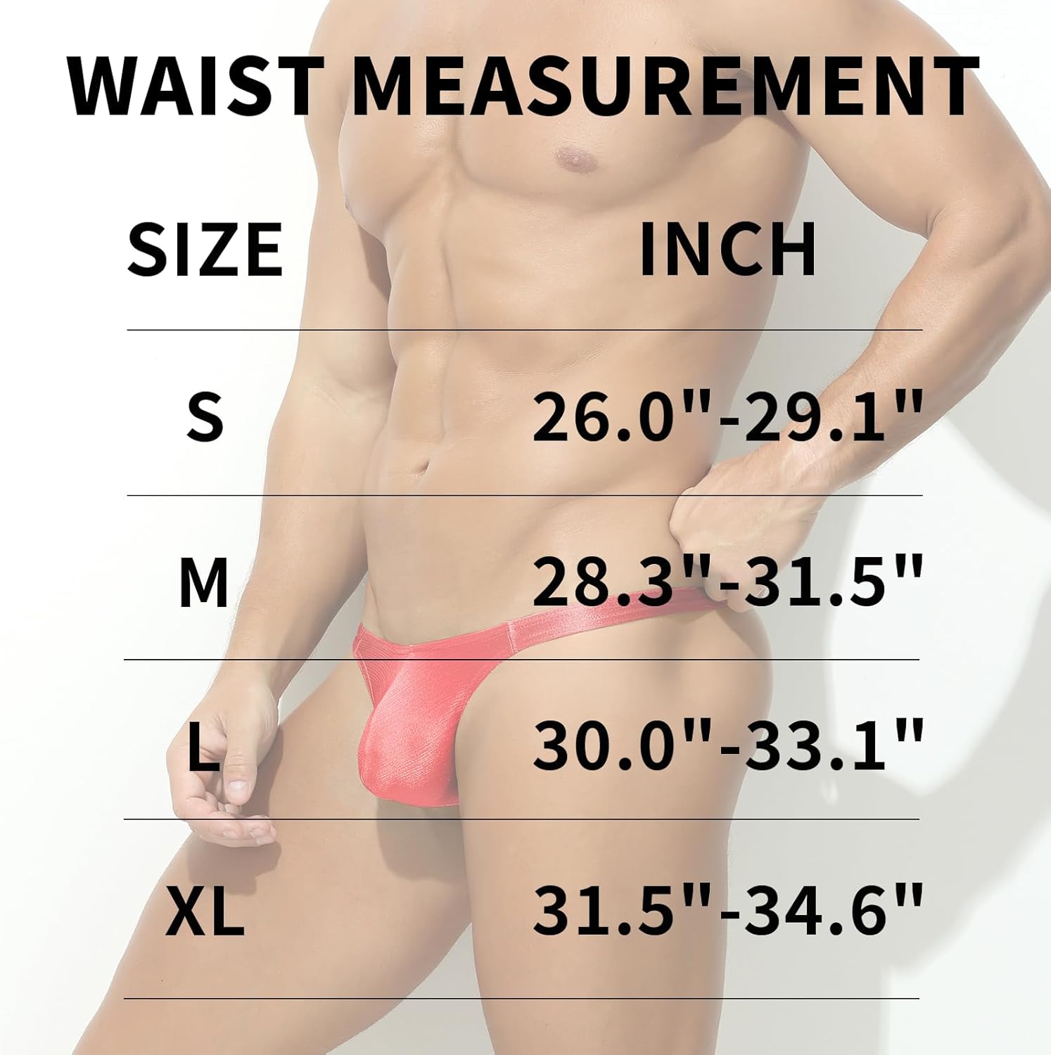 Men's Thong Bikini Underwear, Mens Sexy Underwear Low Men Thongs - Image 4