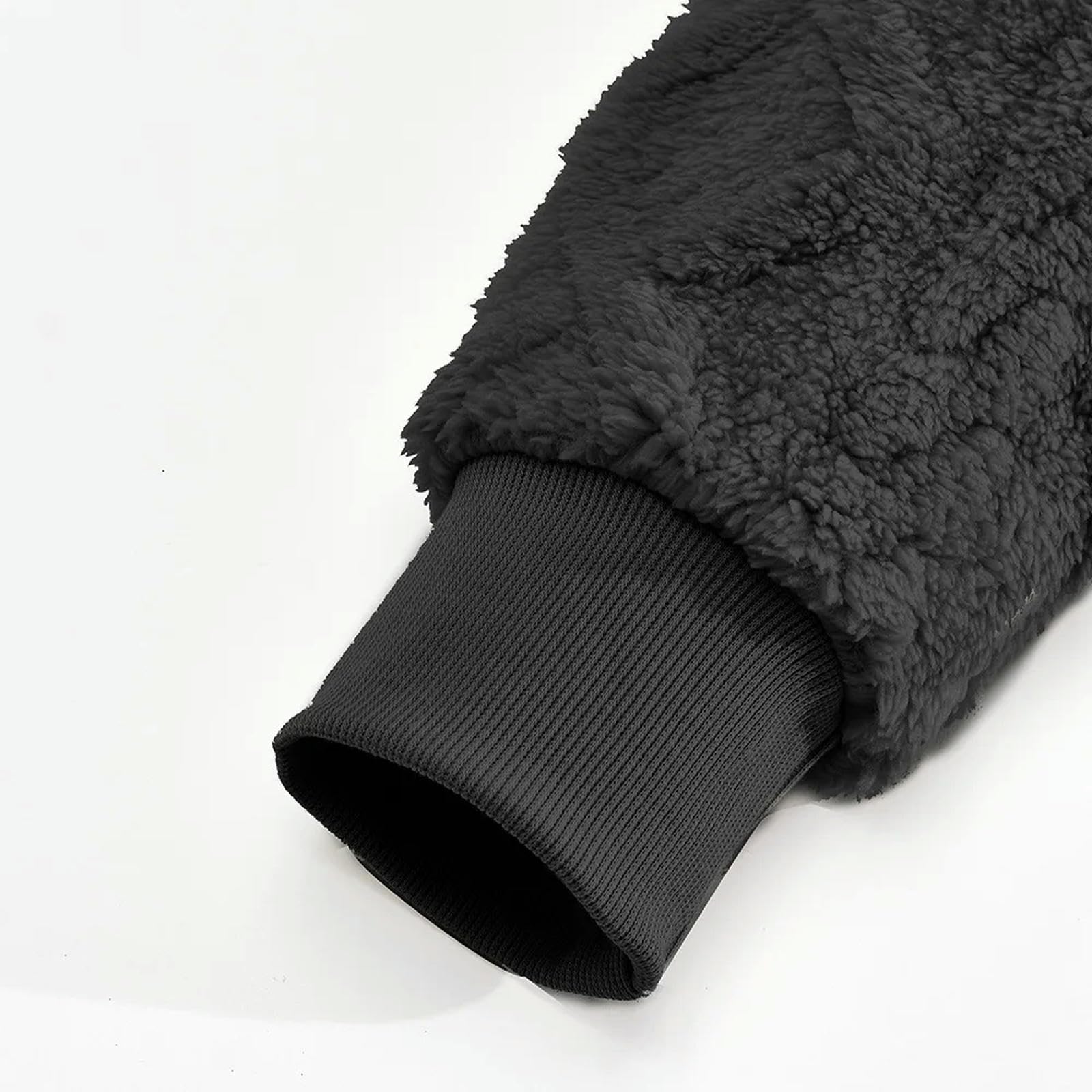 Męskie swetry męska bluza z kapturem na co dzień pulower bluzy z kapturem wojna termiczna ponadwymiarowa bluza - brązowa-L