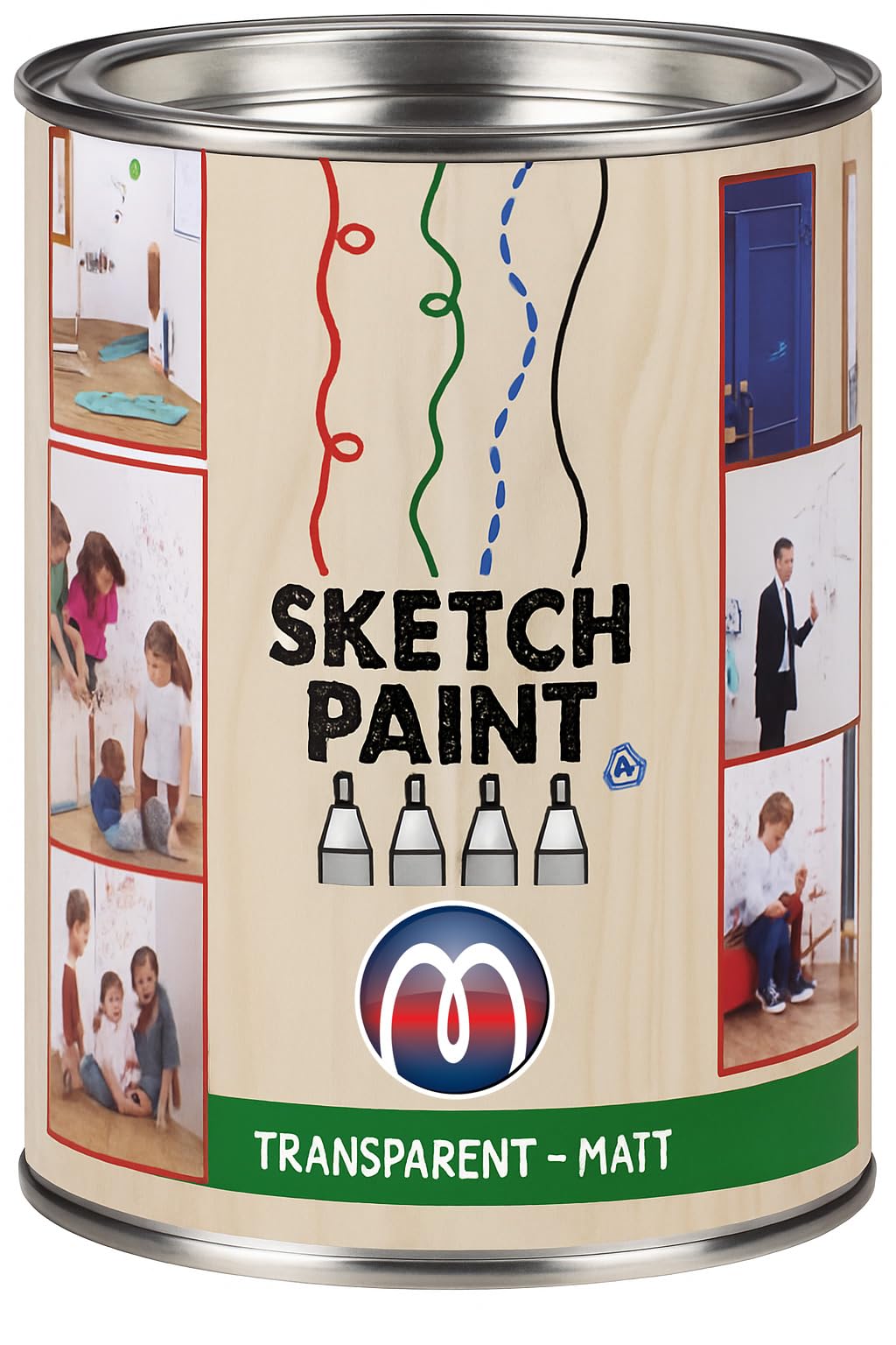 De beste whiteboardverf in transparant Active Wall