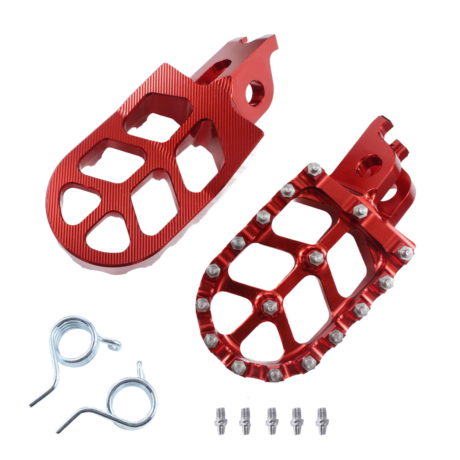 Motorcycle CNC Footpegs Pedals For Honda CR125 CR250 CRF150R