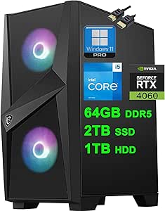 Amazon.com: MSI Codex R Gaming Desktop | Intel 10-Core i5-13400F >i7 ...