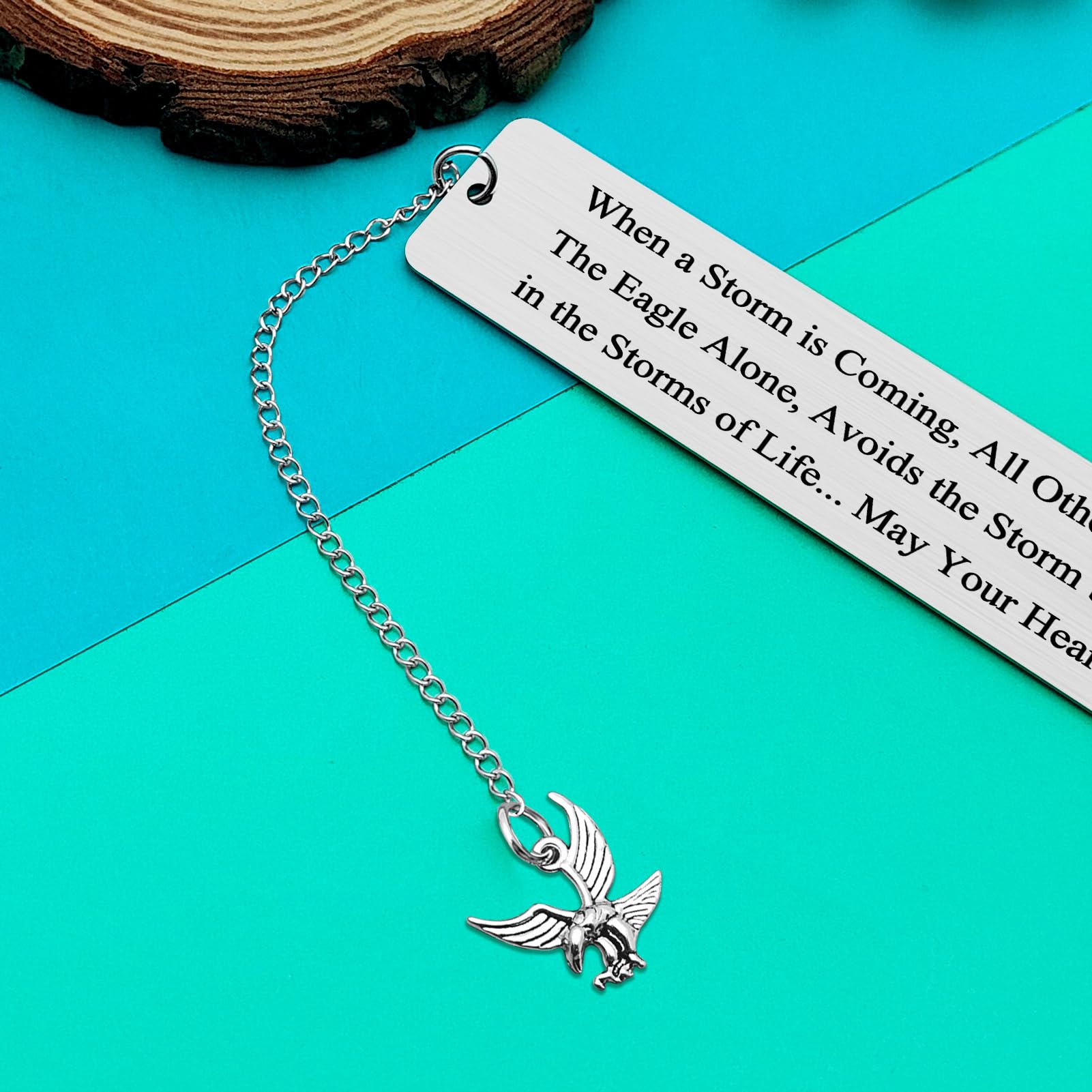 Eagle Gift for Scouts Inspirational Bookmark for Women Men Encouragement Gifts for Scouts Leader Best Friend Eagle Lover Scout Ceremony Gift Scoutmaster Court of Honor Graduation Gift for Daughter Son - Image 2