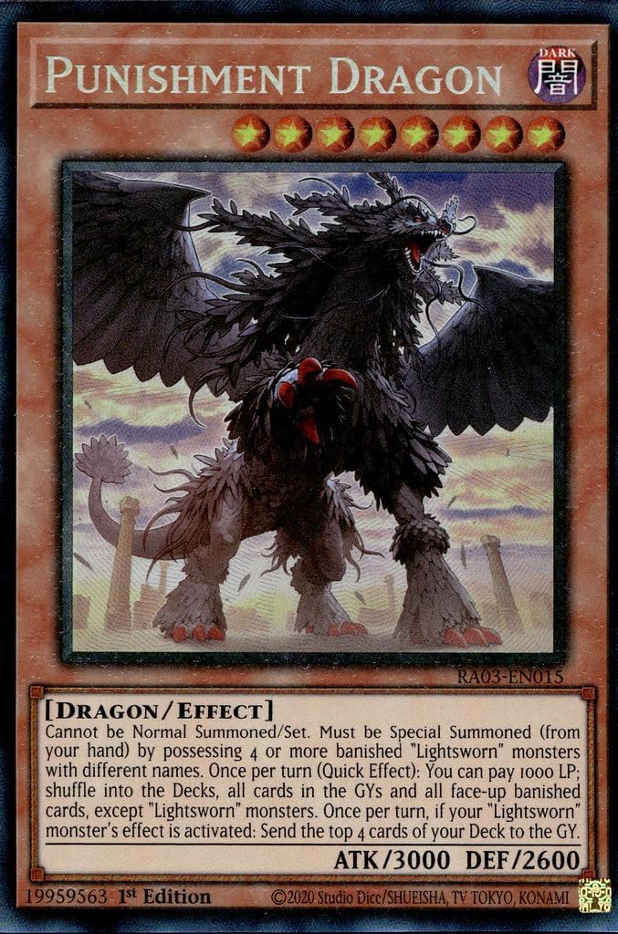 Amazon.com: Punishment Dragon (PCR) - RA03-EN015 - Prismatic