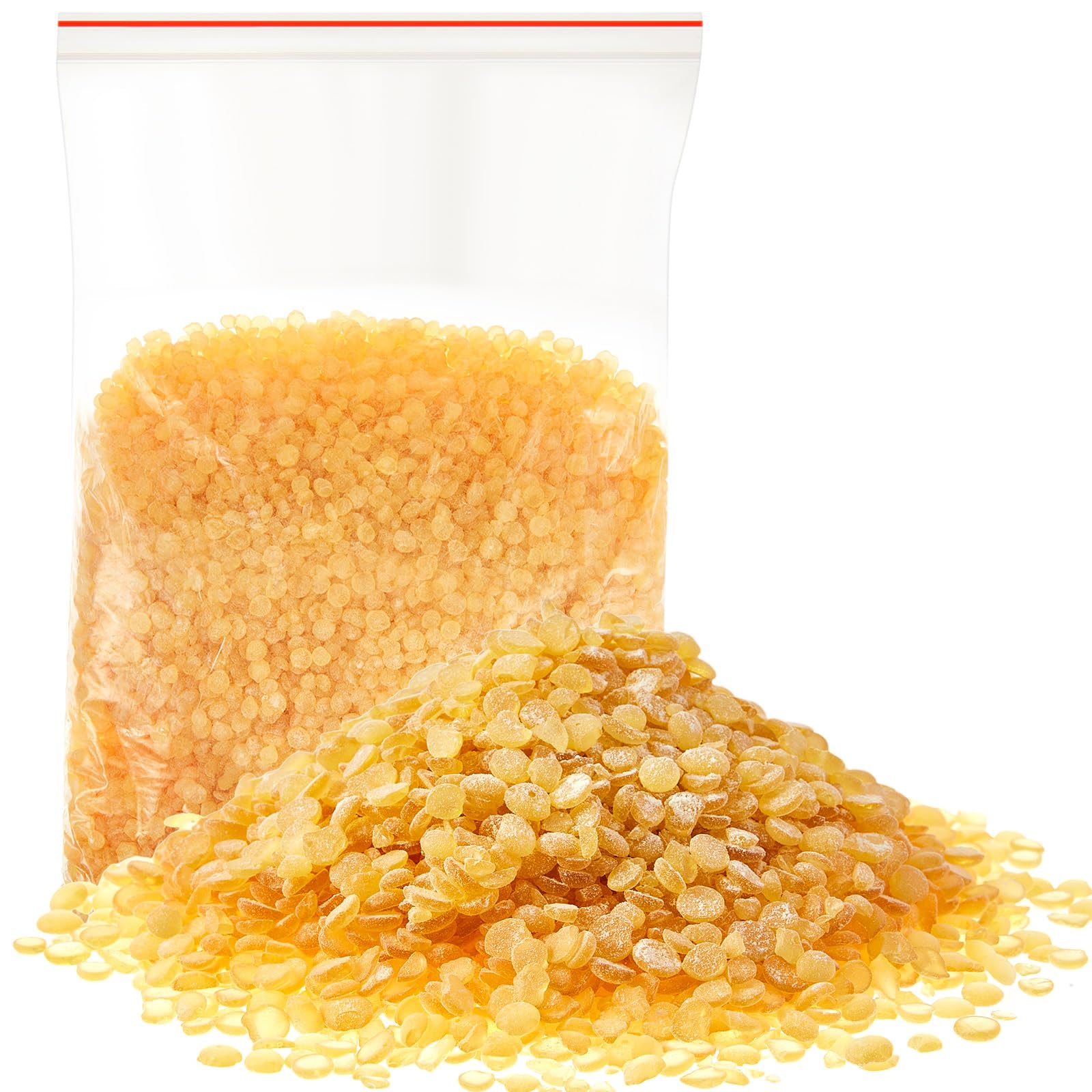 Threlaco 1.1 Pound /500G Pine Resin for Beeswax Wraps, 17.6 oz Pine Rosin for Making Beeswax Food Wraps Good Grip and Performance Ideal for Musicians Athletes Dancers and DIY Projects