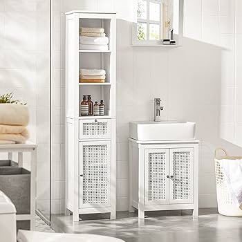 Amazon.co.jp: SoBuy 洗面台 洗面化粧台 収納 キャビネット