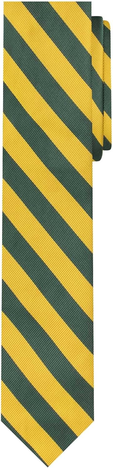 Jacob Alexander Stripe Woven Men's Slim 2.75" College Striped Tie