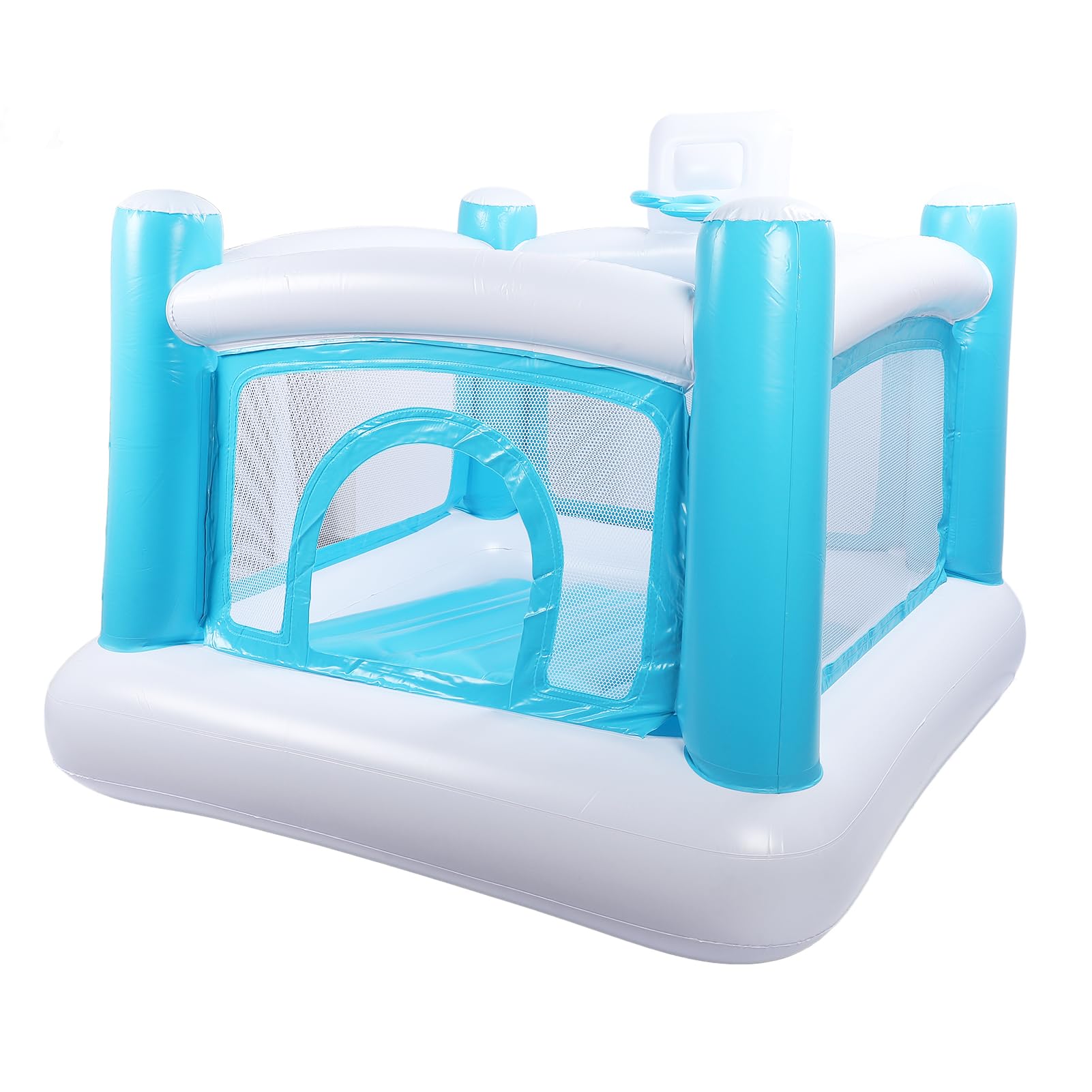 BRRNOO Château Gonflable avec Tapis Détachable, Château Bouncy en PVC