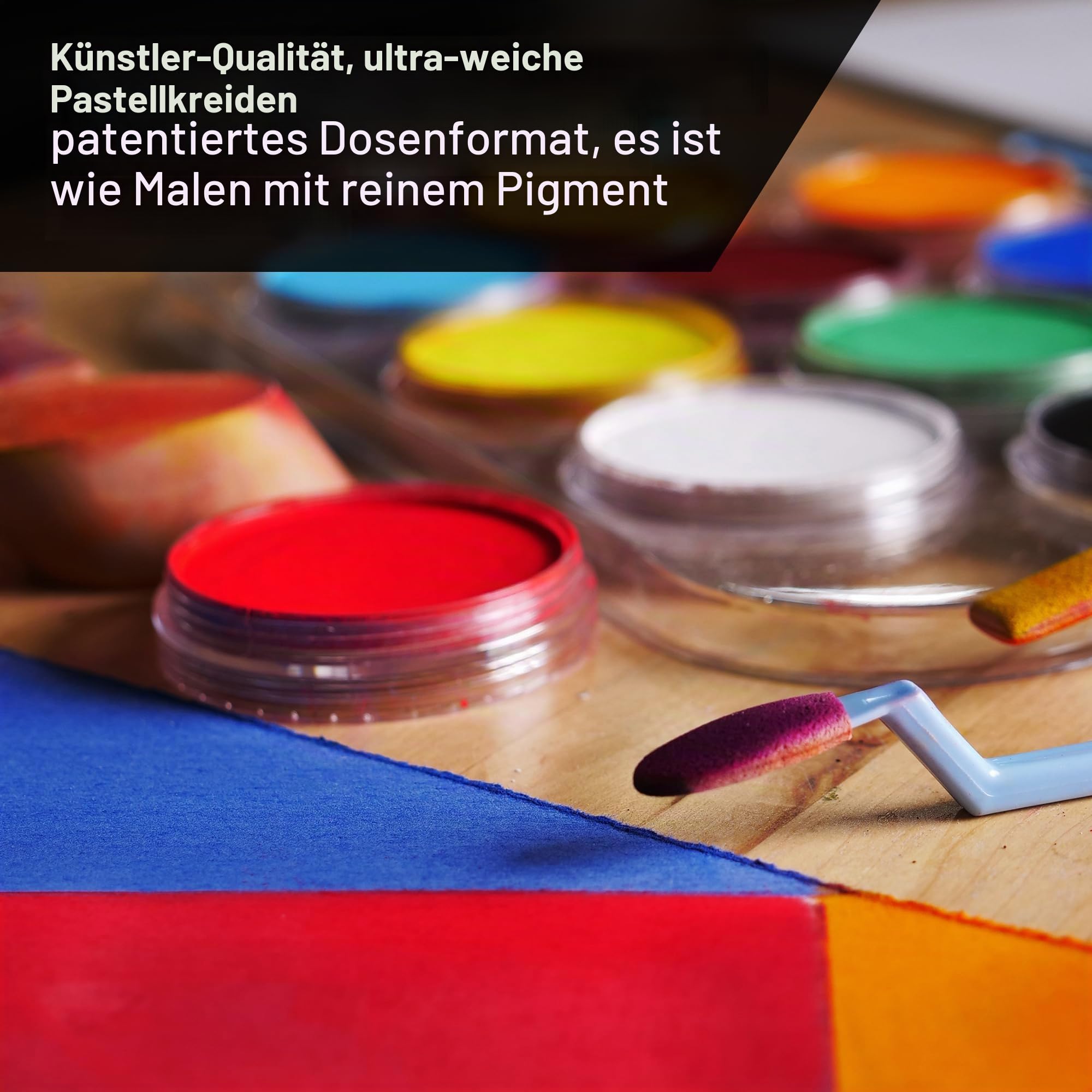 PanPastel Skizzen- und Ton-Set, 7 Farben, inklusive Sofft-Werkzeugen und Palettenablage