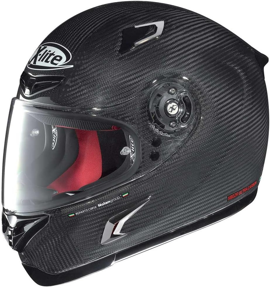 NOLAN X-LITE X802R ULTRA CARBON FIBRE PURO MOTORCYCLE HELMET LARGE (WITH FREE BLACK VISOR)