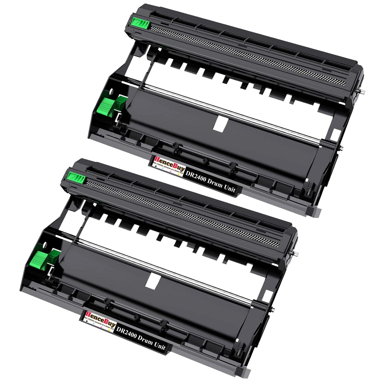 DR2400 DR-2400 Unità Tamburo Compatibile con Brother MFC-L2710DN MFC-L2710DW MFC-L2730DW L2750DW DCP-L2510D DCP-L2530DW DCP-L2550DN L2537DW HL-L2310D HL-L2350DW HL-L2357DW (confezione da 2)