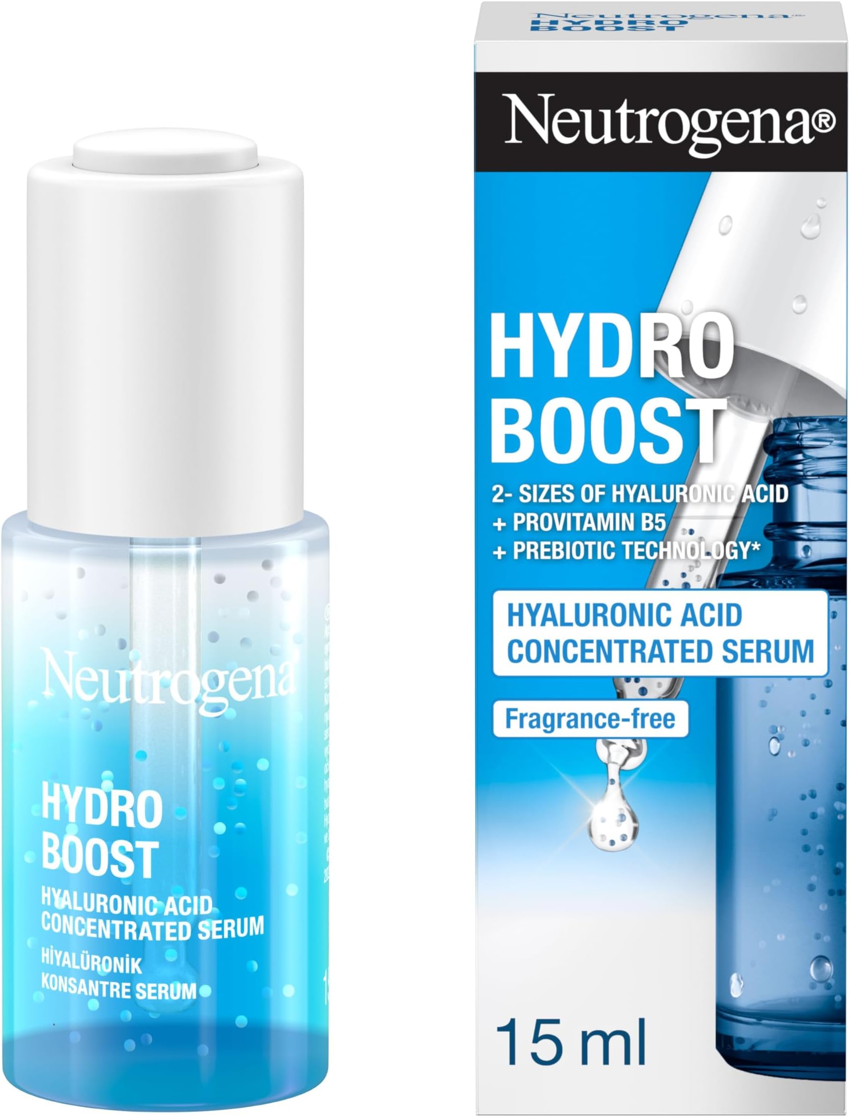 Hydro Boost Hyaluronic Acid Concentrated Serum, 15 ml (Pack of 1)
