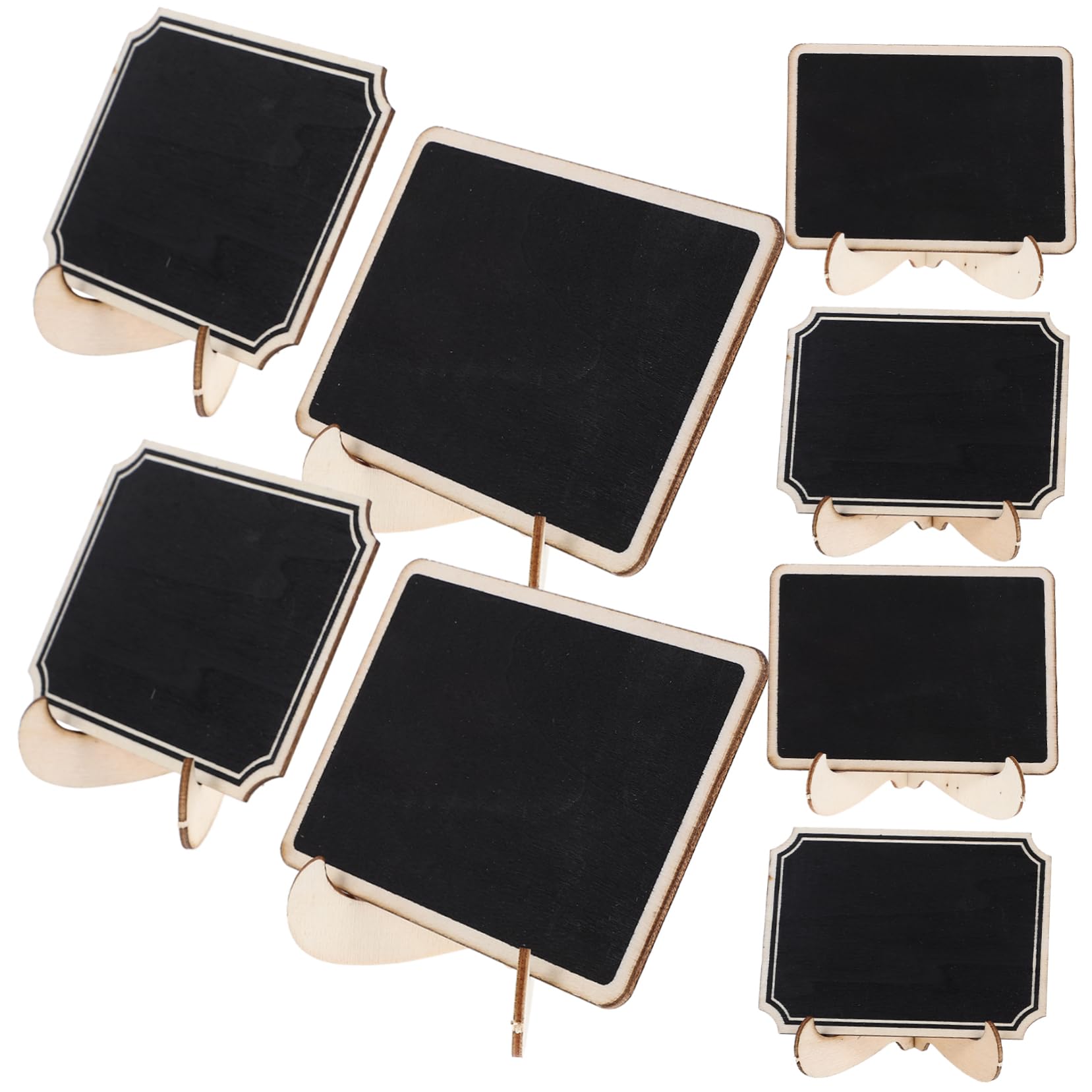 MAGICLULU 3 Juegos Pizarra Pequeña Para Carteles Pizarra Letrero Tablero Para Mensajes Tablero De Fieltro Para Letras De Avisos De Fieltro Pizarra 20 piezas * 3