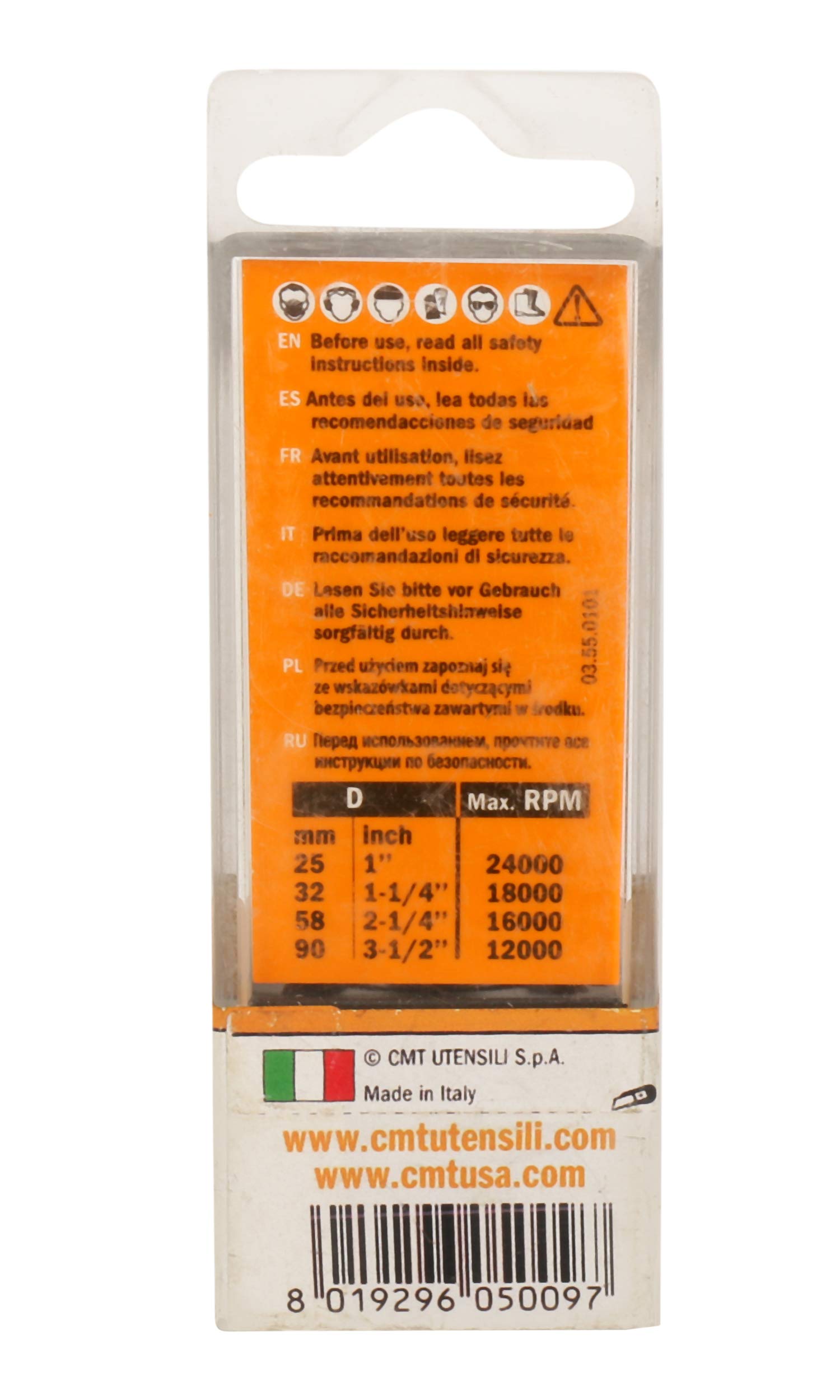 CMT Fresa A Raggio Convesso HW Z2 - Per Legno E Antine, Ø8mm, Raggio 6.35mm - Foto 2