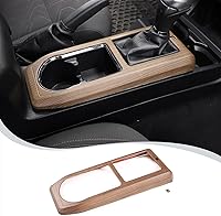 Vista 14 de LLKUANG Cubierta de marco de panel de engranajes de consola central compatible con Toyota Tacoma 2016-2023, panel de cambio de marchas de automóvil