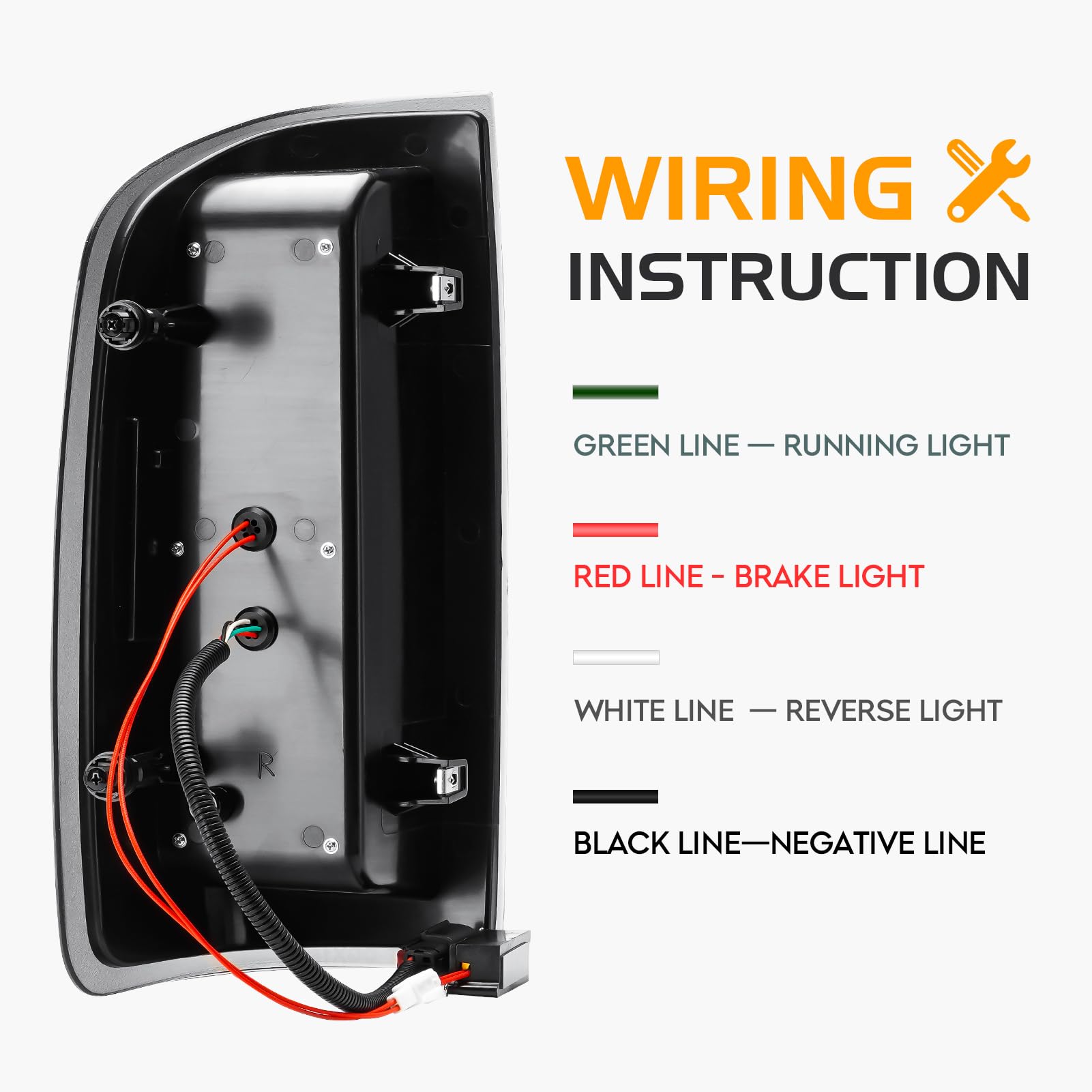 Paire De Feux Arrière LED Fumés – Compatible Chevrolet Colorado / GMC Canyon 2015-2022 – Neuf