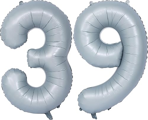 Vista 147 de 40" Macaron purple Number Balloons Helium Foil Mylar Balloon Birthday Party banquet Decoration 9