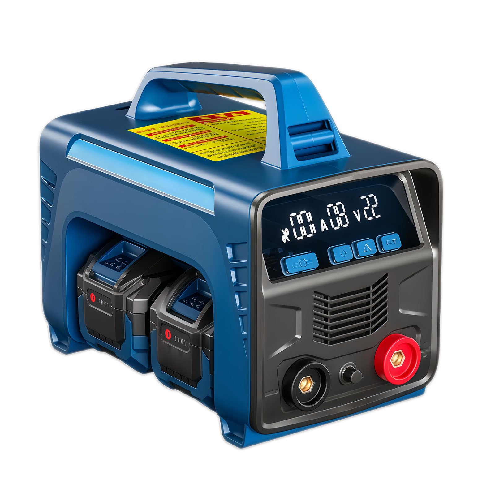 Saldatrice Elettrica Portatile 3000w 20v 6.0ah, A Batteria per Metalli da 2 A 10mm di Spessore, Accessori per Ingegneria E Manutenzione