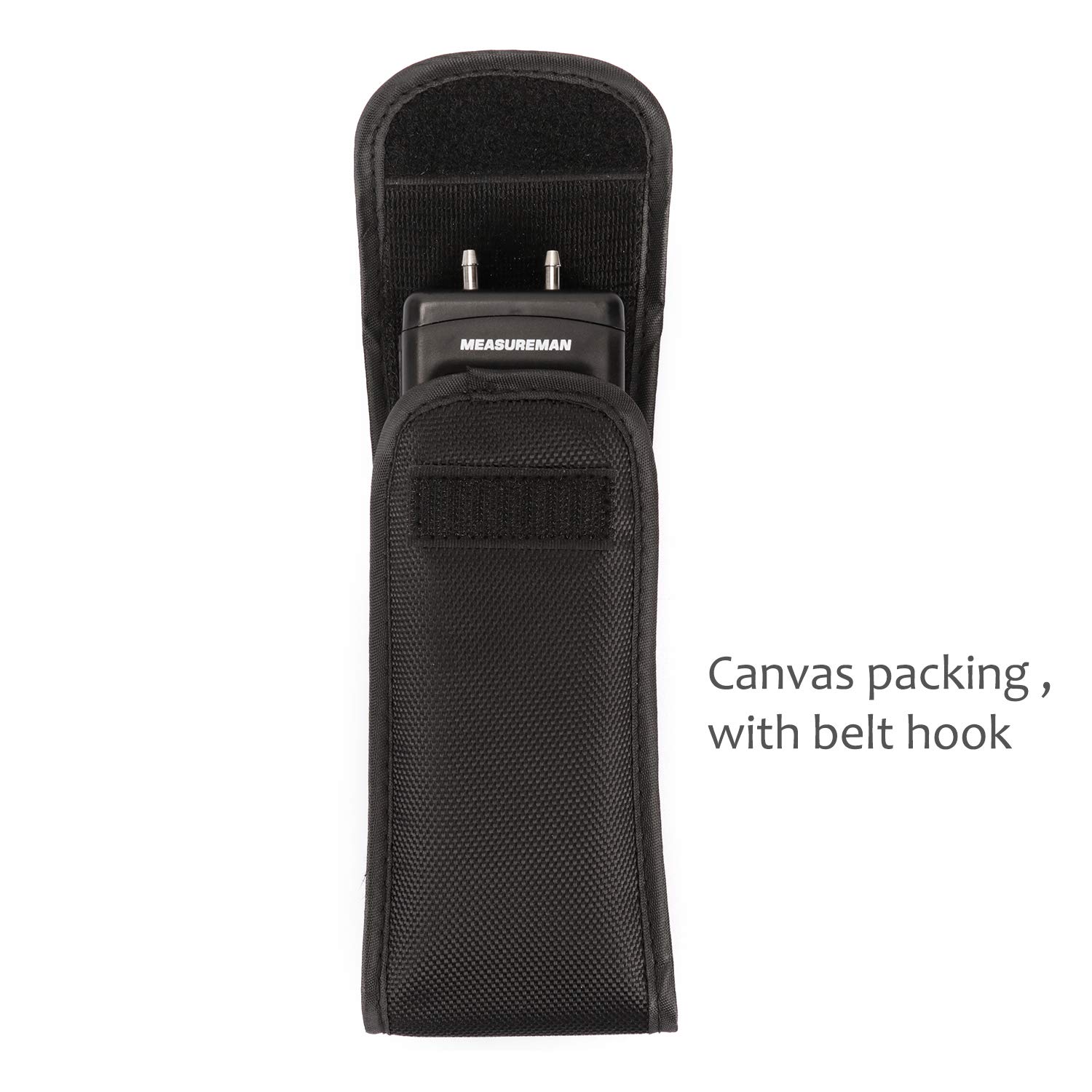 Measureman Handheld Digital Differential Pressure Gauge, Vacuum and