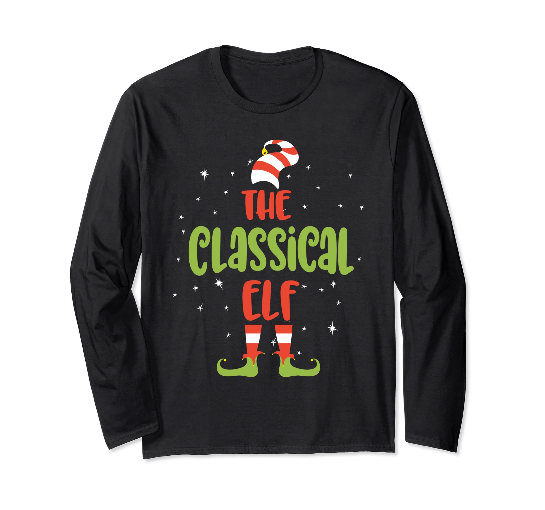 I'm The Classical Elf, Family Matching Christmas Long Sleeve T-Shirt