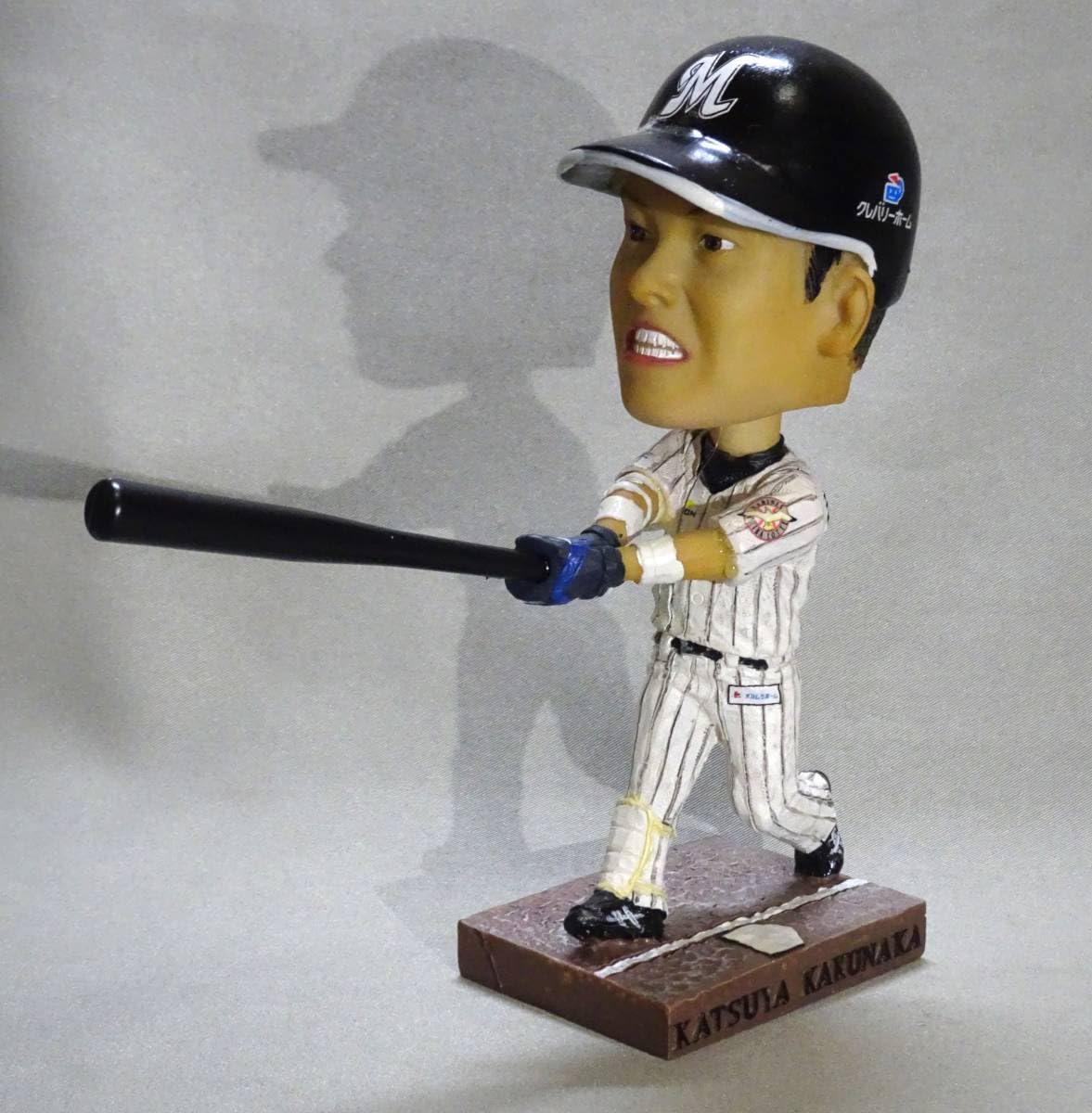 千葉ロッテマリーンズ荻野貴司選手投げ入れサインボールボブルヘッド