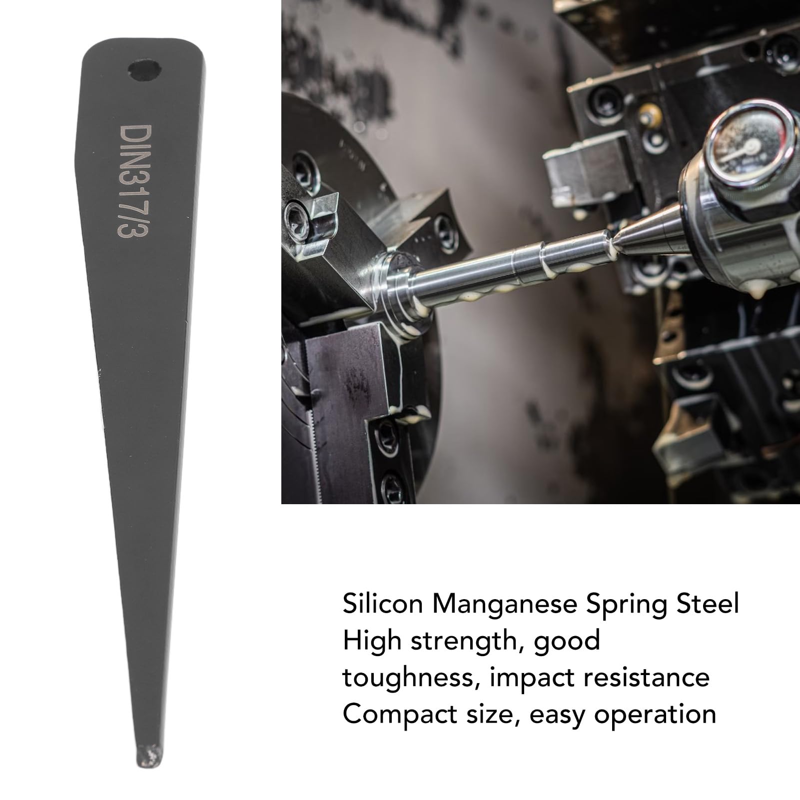 Stylebest MT3 Morse Taper Drift Key - Taper Shank Drill Bit, Drill Chuck Sleeve Removal Tool - Ideal for Morse Taper Bit Removal