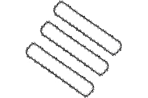 3-Pack 10-Inch Replacement Saw Chains Compatible with Worx and Sun Joe Pole Saws