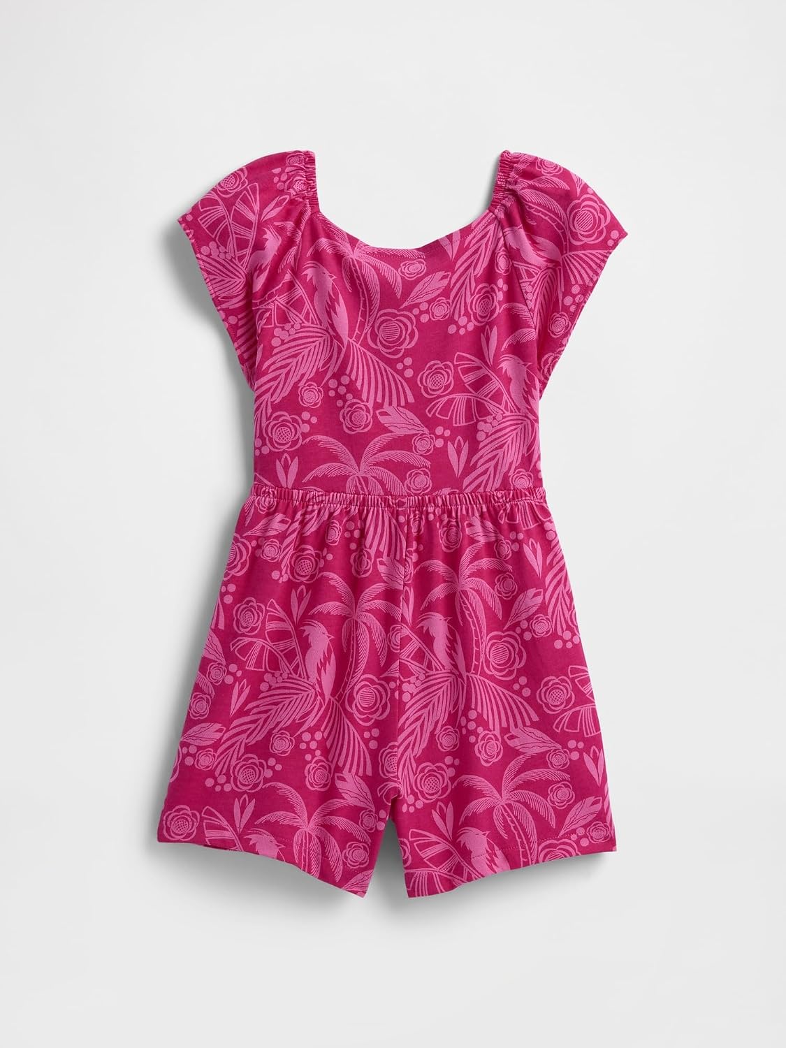 GAP Baby Girls' Flutter Sleeve Knit Romper