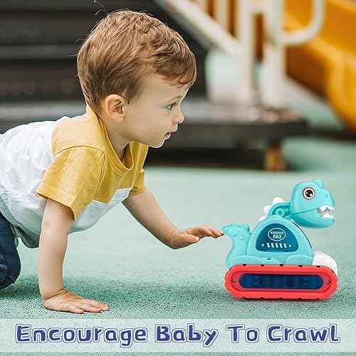 Miniatura 2 de COVTOY Juguetes para bebés de 1 año con música iluminada, juguetes para gatear para bebés de 6 a 12 meses, juguetes musicales para bebés de 3 a 6