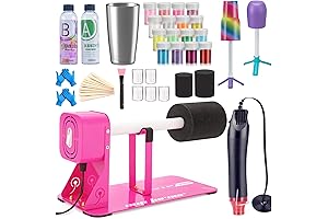 LFSUM Tumbler Turners for Crafts, Ultimate Resin Tumbler Kit for Beginners with...