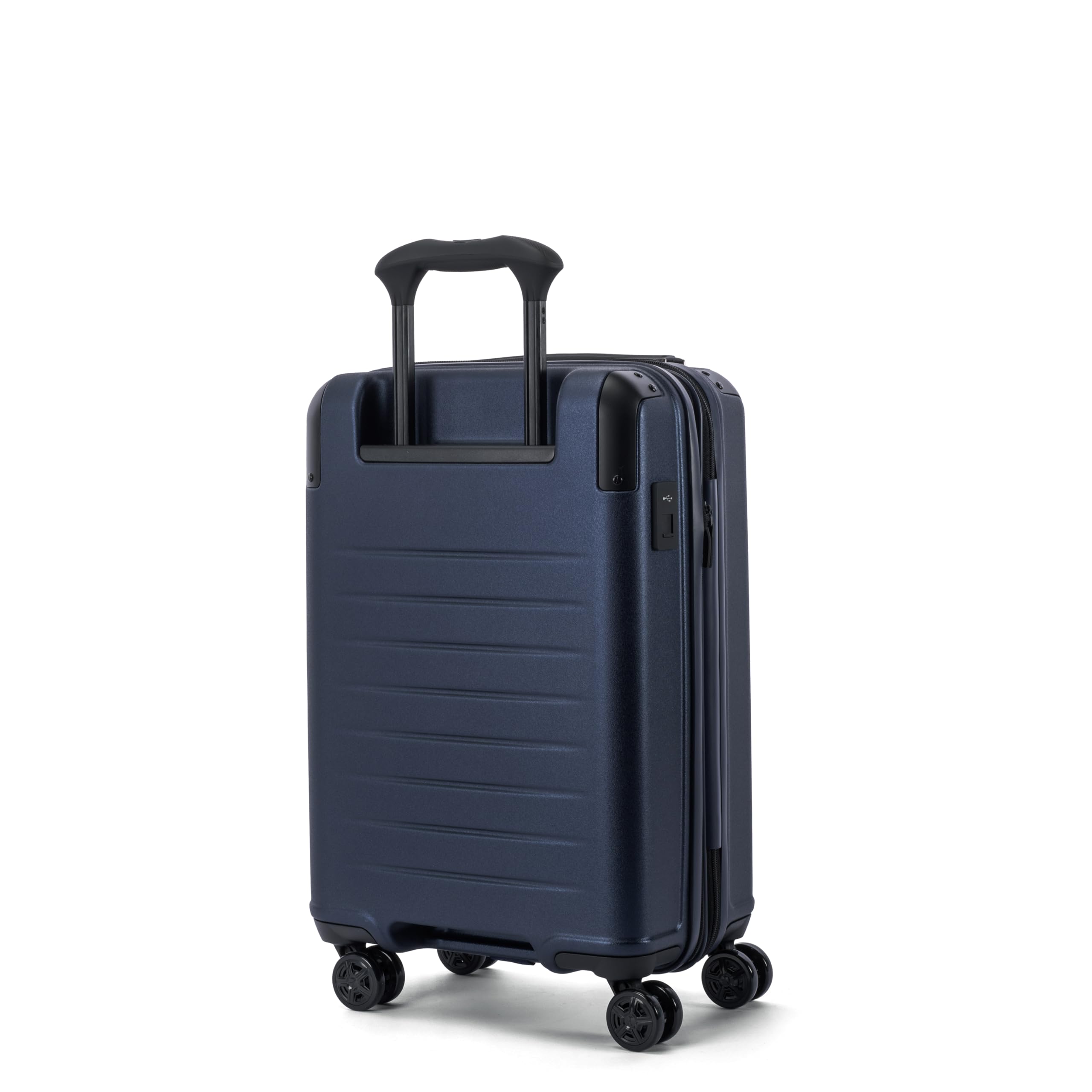Travelpro, Aviator Navy, Bagage Compact de 50,8 cm, Aviator Valise à roulettes Extensible compacte Bleu Marine